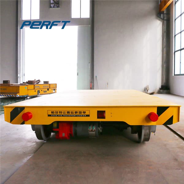 <h3>25 Ton Motorized Rail Flat Transport Trolley in Factory</h3>
